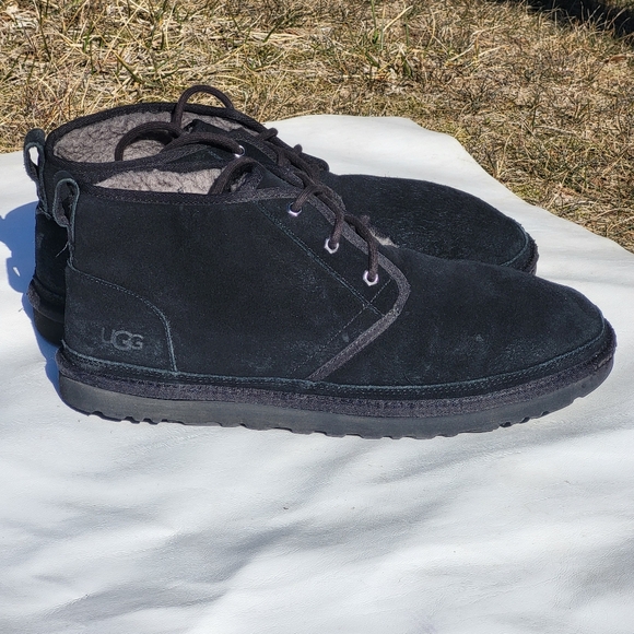 Ugg Neumel Black Mens Boots - Picture 1 of 8